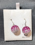 Preciosa Crystal Earrings - Pink