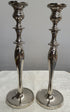 Metal Candlestick Holder - Pair