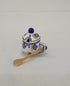 Mustard Pot w/Lid & Spoon
